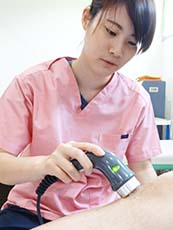 治療機器を用いた施術 宇都宮市 ときわ整骨院 交通事故